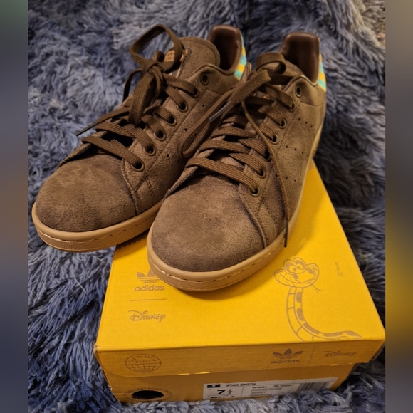 ADIDAS MENS Stan Smiths Jungle Book Disney series sneakers size 71/2. - Picture 4 of 8